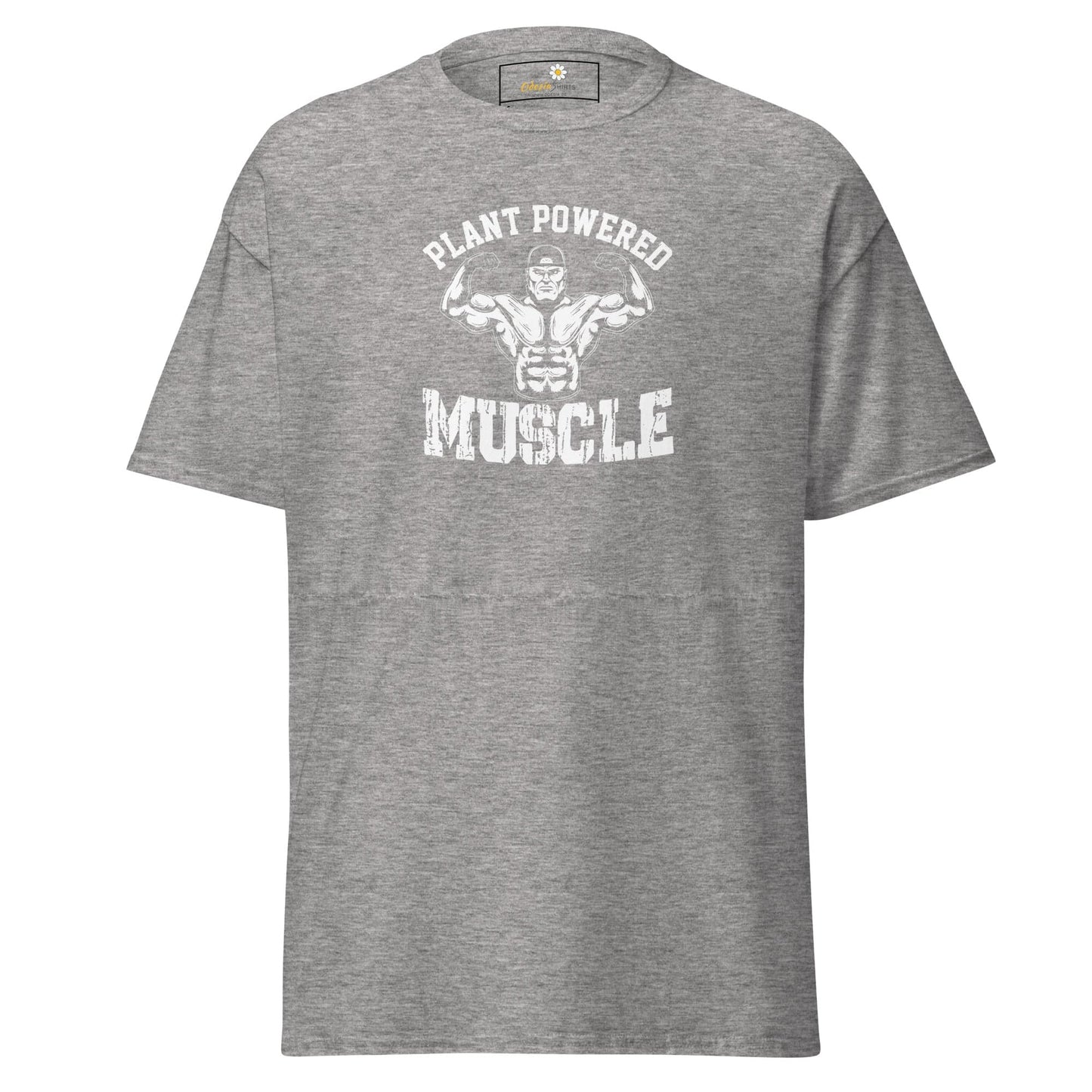 Unisex classic t-shirt - SPORT PLANT MUSCLES - REGULAR - Sport Grey / S