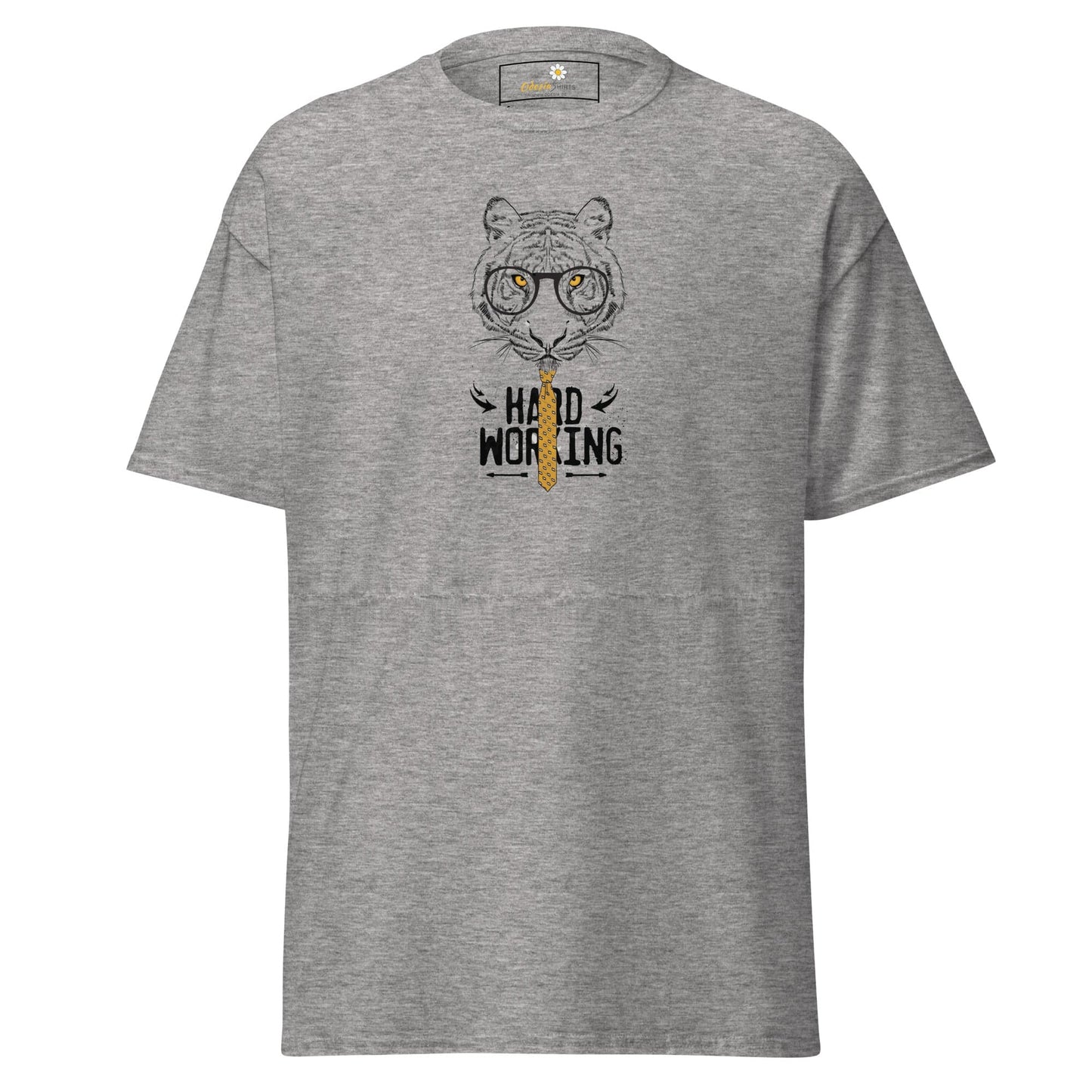 Unisex classic tee - WILD LIFE TIGER WORK - REGULAR - Sport Grey / S