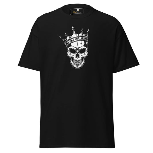 Unisex classic t-shirt - SKULL KING - REGULAR - Black / S
