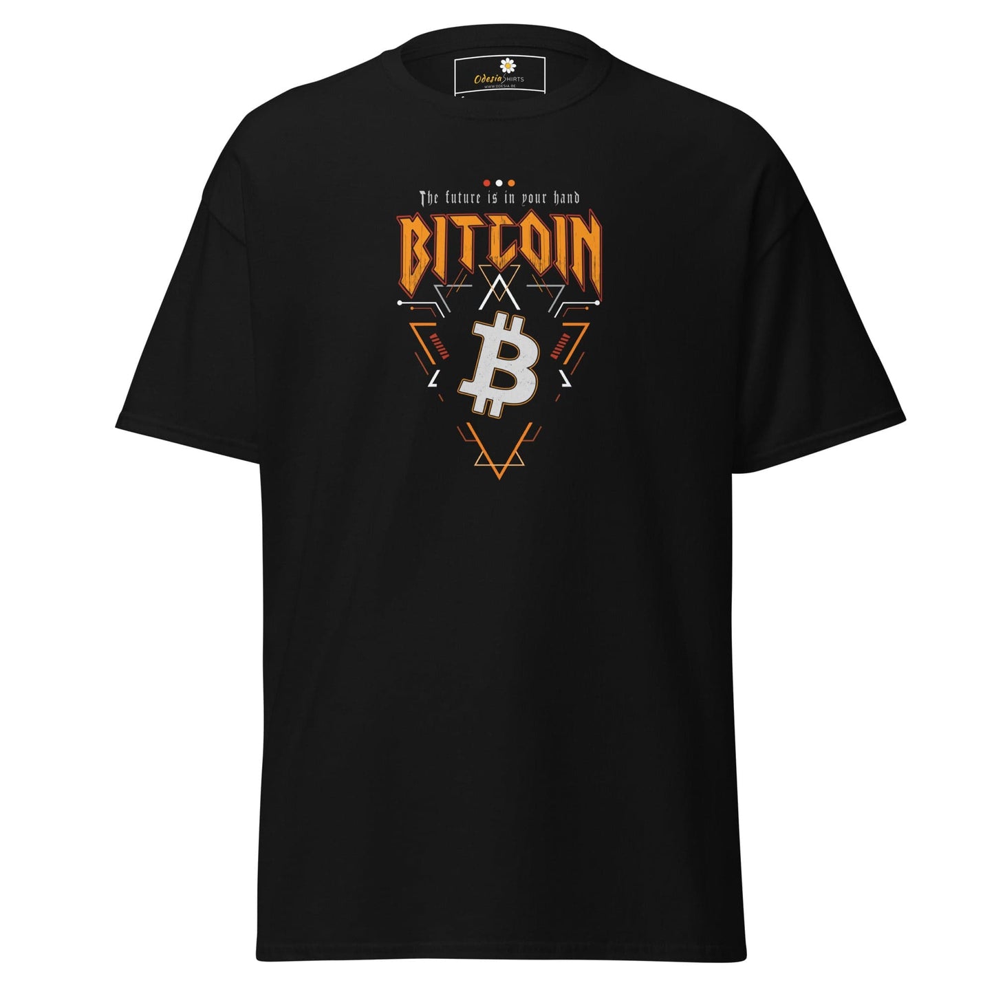 Unisex classic t-shirt - MISC BITCOIN YOUR FUTURE - REGULAR - Black / S