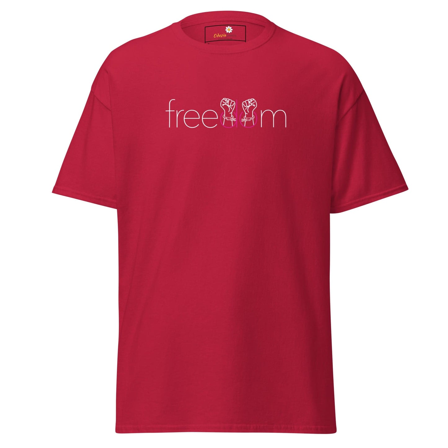 Unisex classic t-shirt - MISC FREEDOM - REGULAR - Cardinal / S