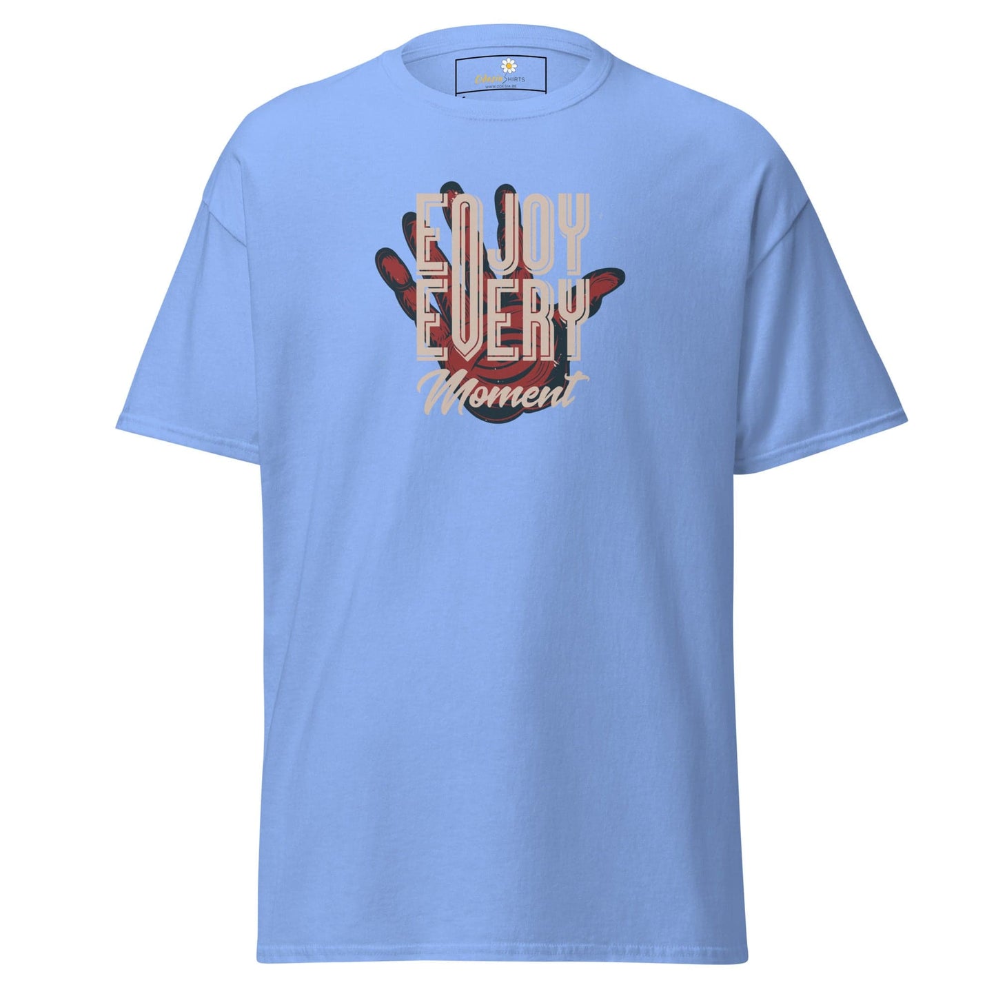 Unisex classic t-shirt - FANTASY ENJOY EVERY MOMENT - REGULAR - Carolina Blue / S