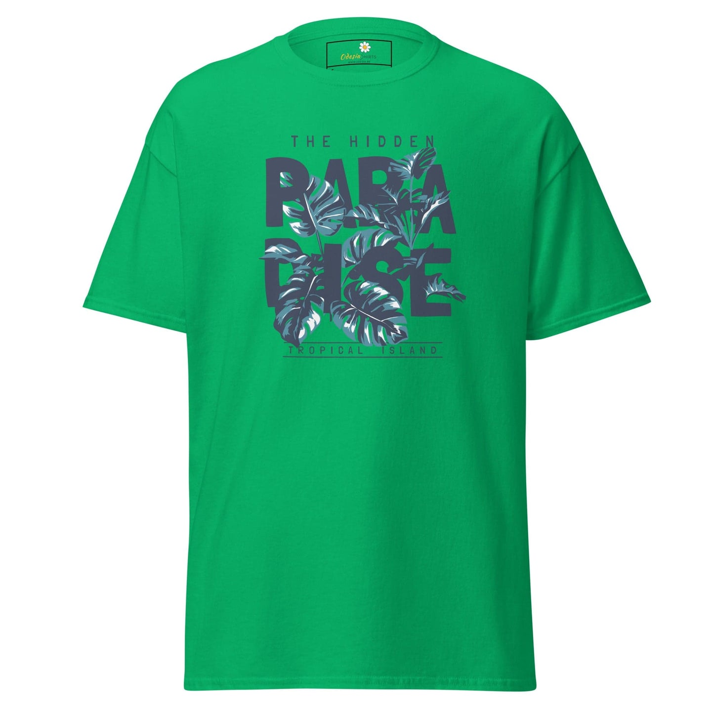Unisex classic t-shirt - SUMMER HIDDEN PARADISE - REGULAR - Irish Green / S