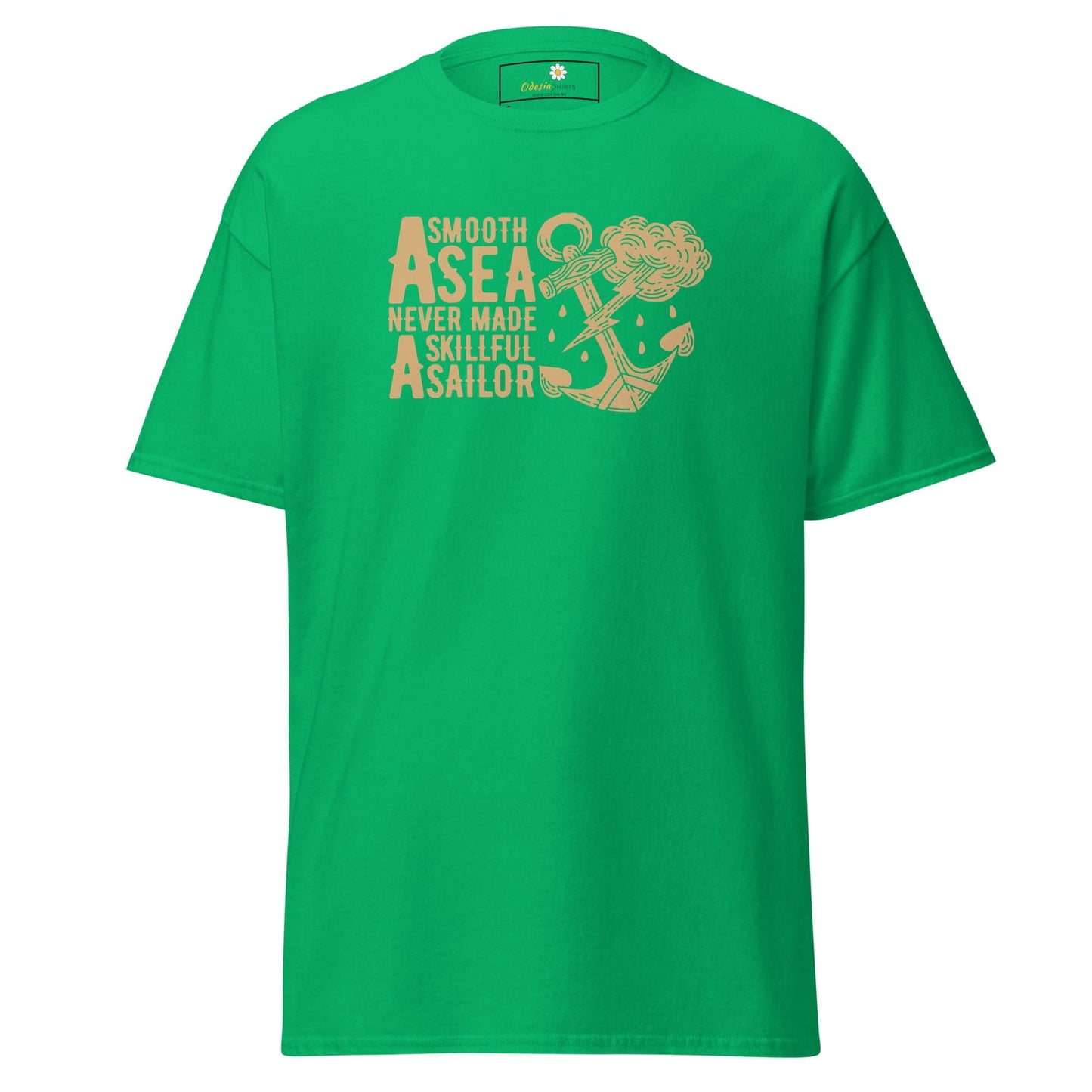 Unisex classic t-shirt - SEALIFE SMOOTH SEA MADE SAILOR - REGULAR - Irish Green / S