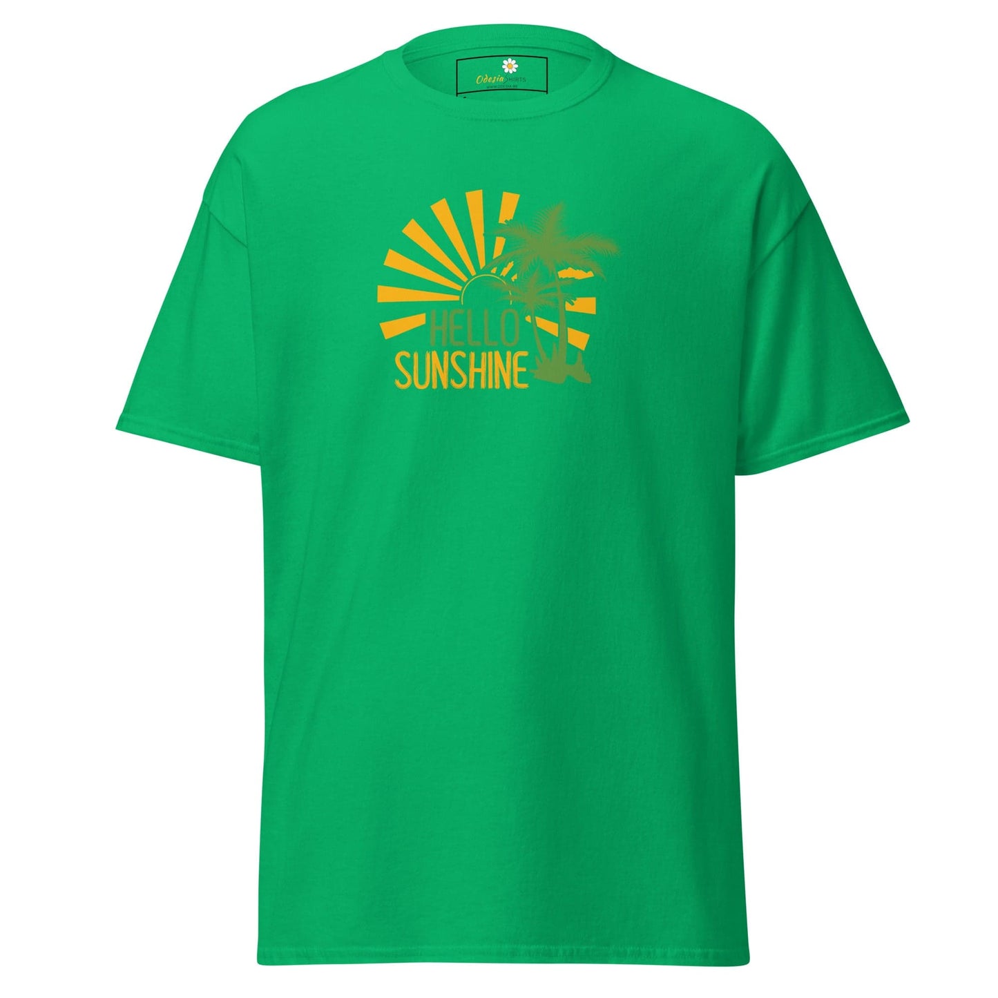 Unisex classic t-shirt - SUMMER HELLO SUNSHINE - REGULAR - Irish Green / S