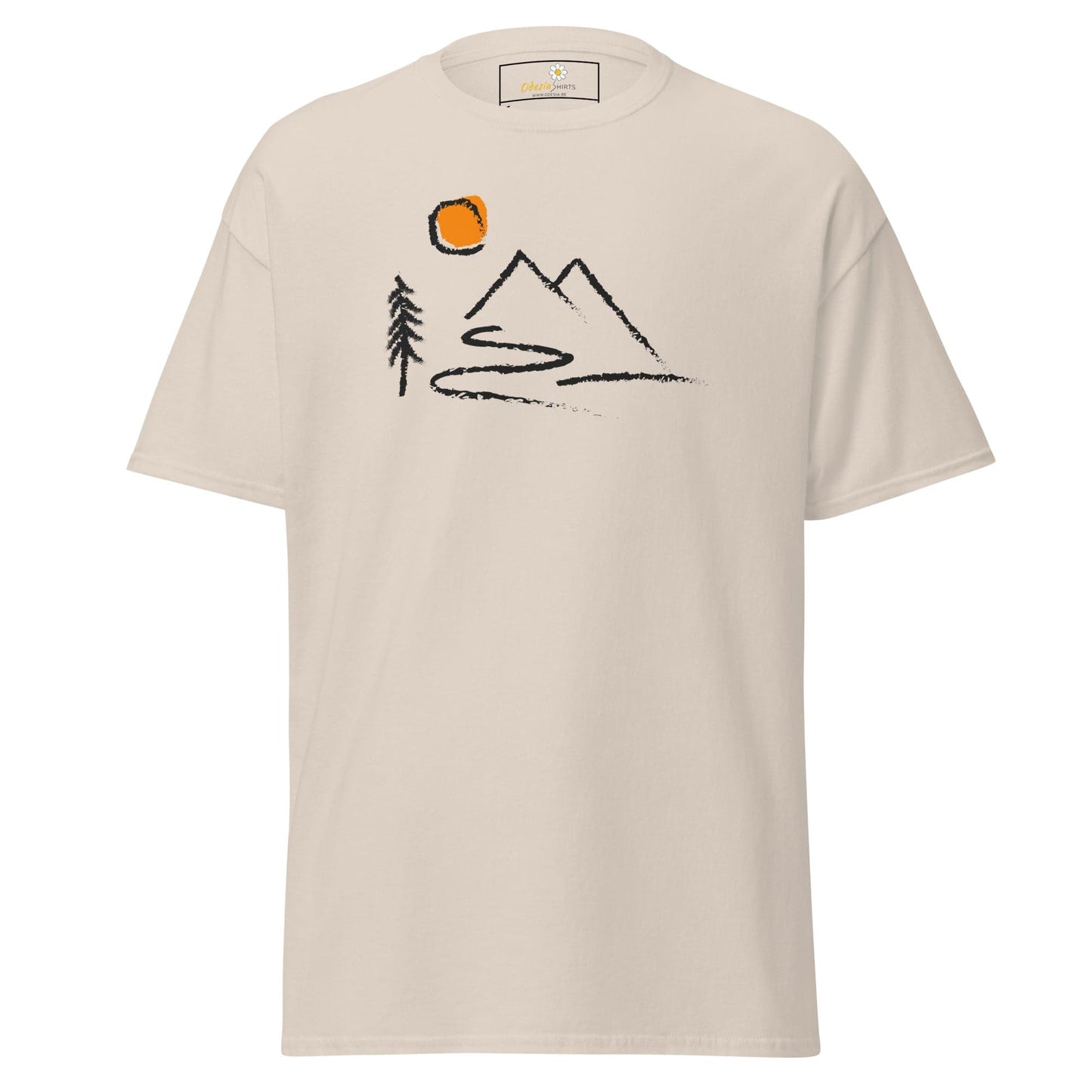 Unisex classic t-shirt - ADVENTURE OUTDOORS FUN - REGULAR - Natural / S