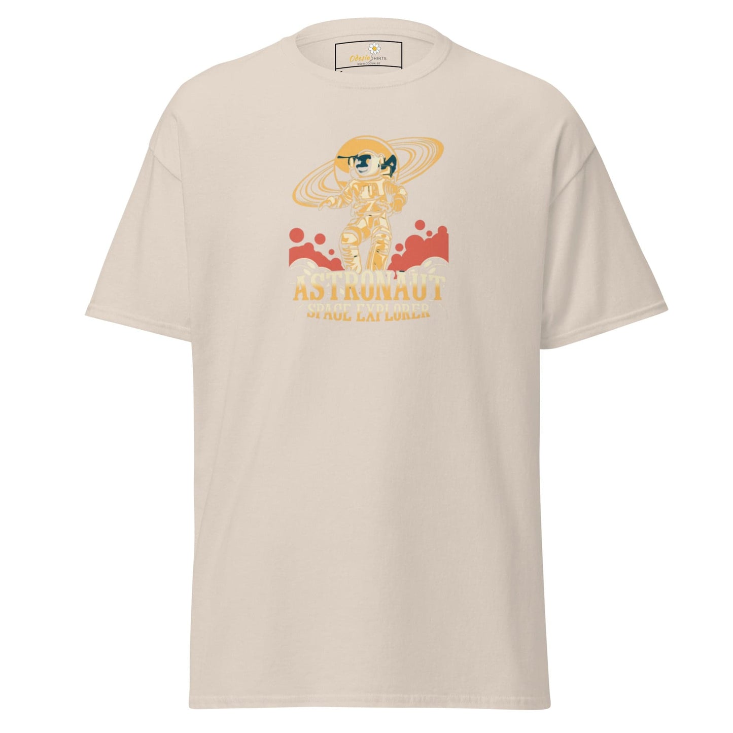 Unisex classic t-shirt - ASTRONAUT SPACE EXPLORER - REGULAR - Natural / S