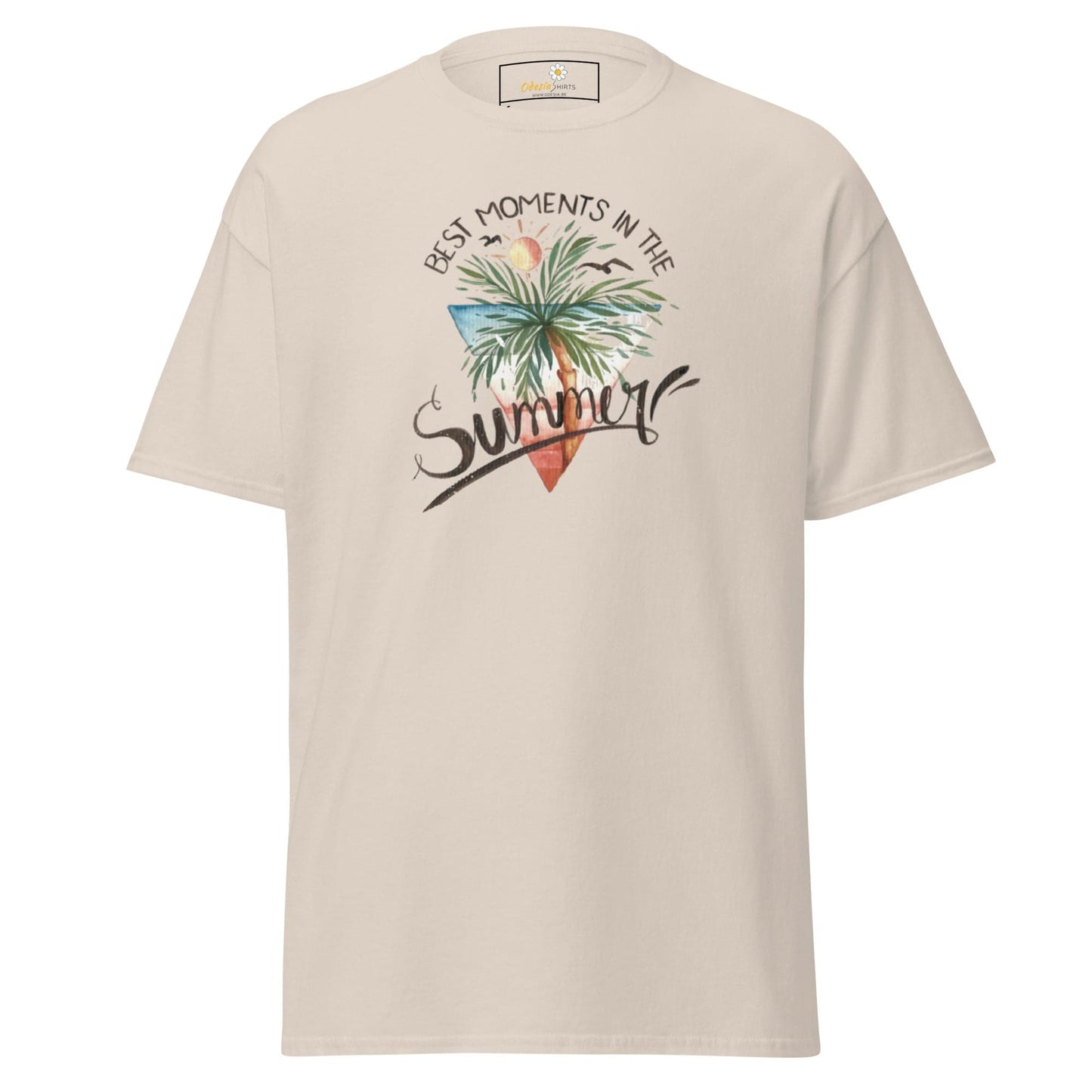 Unisex classic t-shirt - SUMMER SCENE - REGULAR - Natural / S
