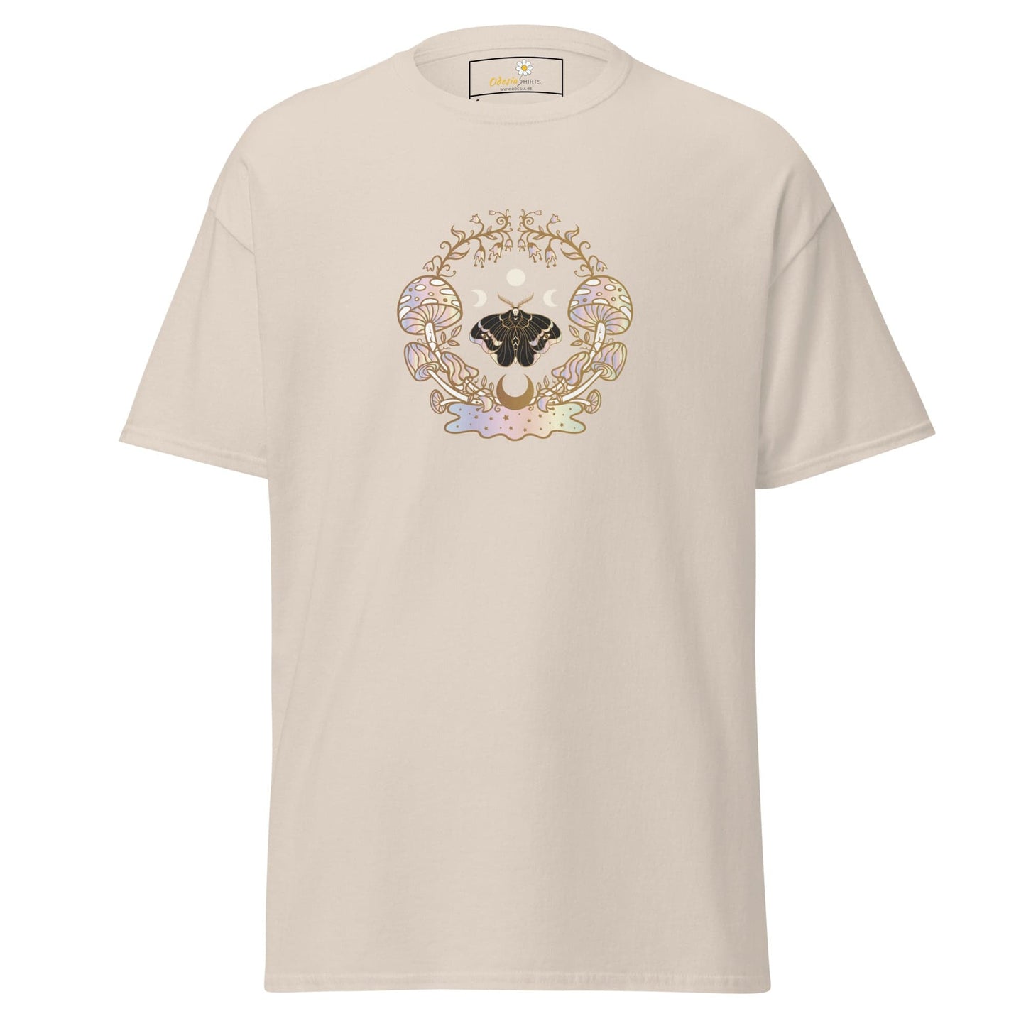 Unisex classic t-shirt - MYSTIC MAGIC MUSHROOMS - REGULAR - Natural / S