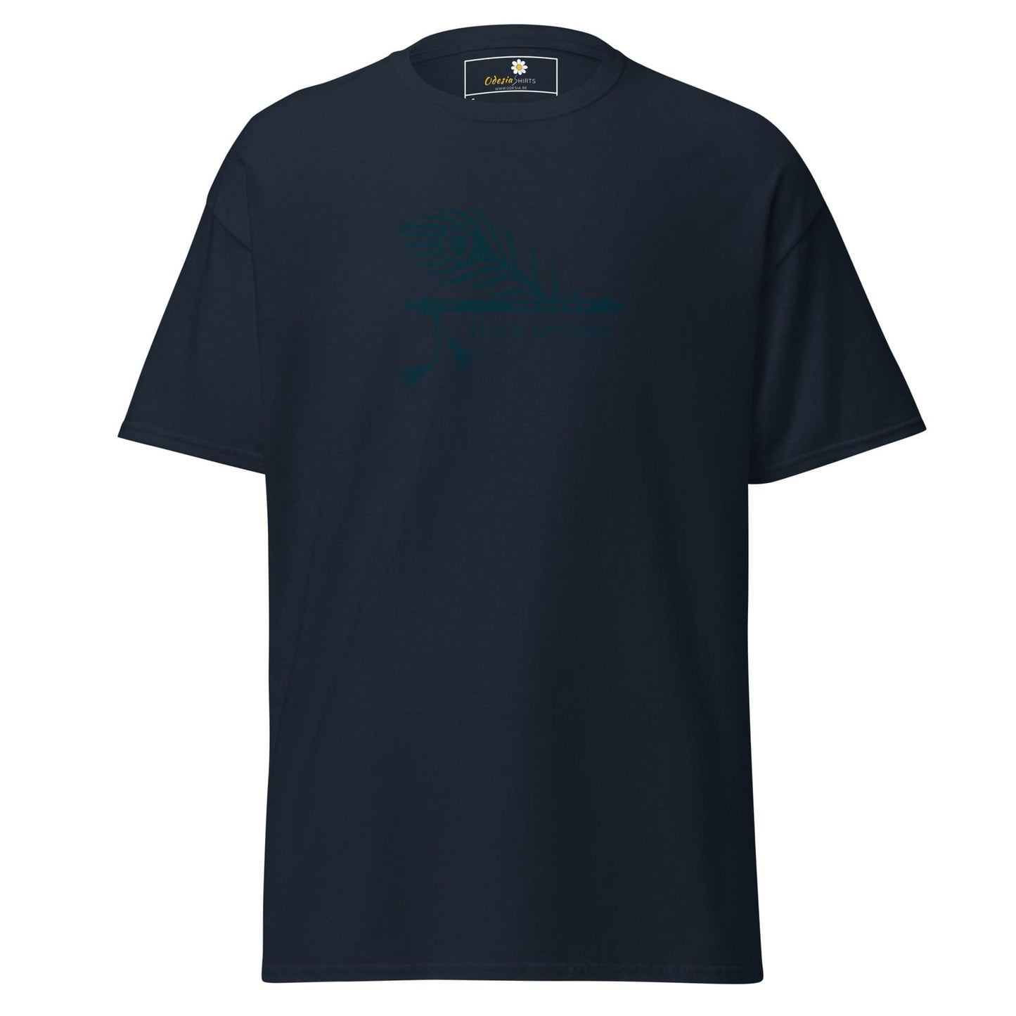 Unisex classic t-shirt - SPIRITUAL HARE KRISHNA - REGULAR - Navy / S