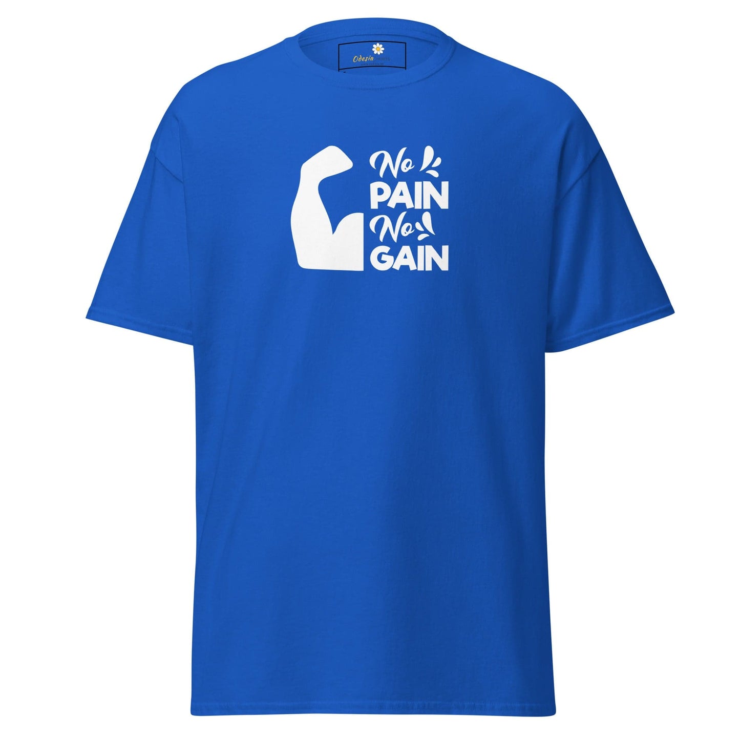 Unisex classic t-shirt - SPORT BIG MUSCLES - REGULAR - Royal / S