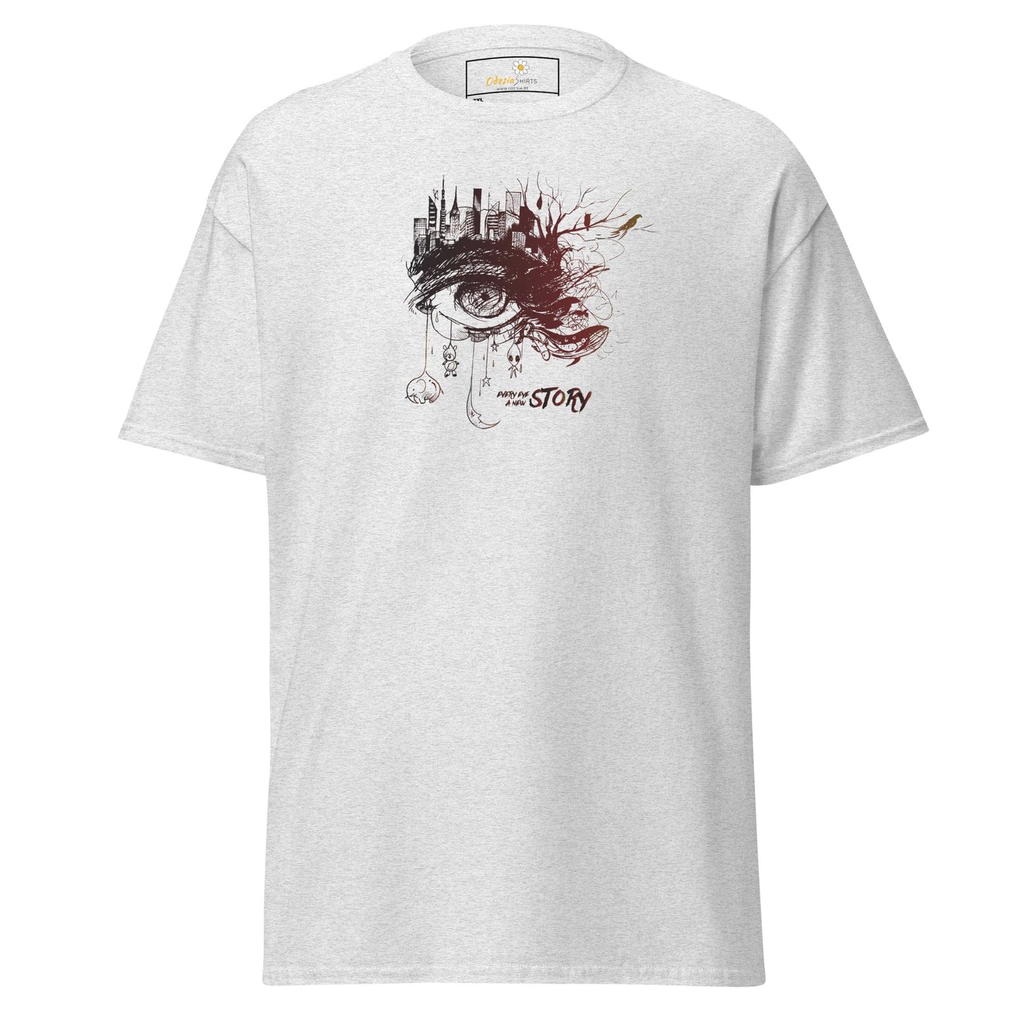T-shirt Design Tee • Men / Women • [2xl-5xl] - Ash / 2xl