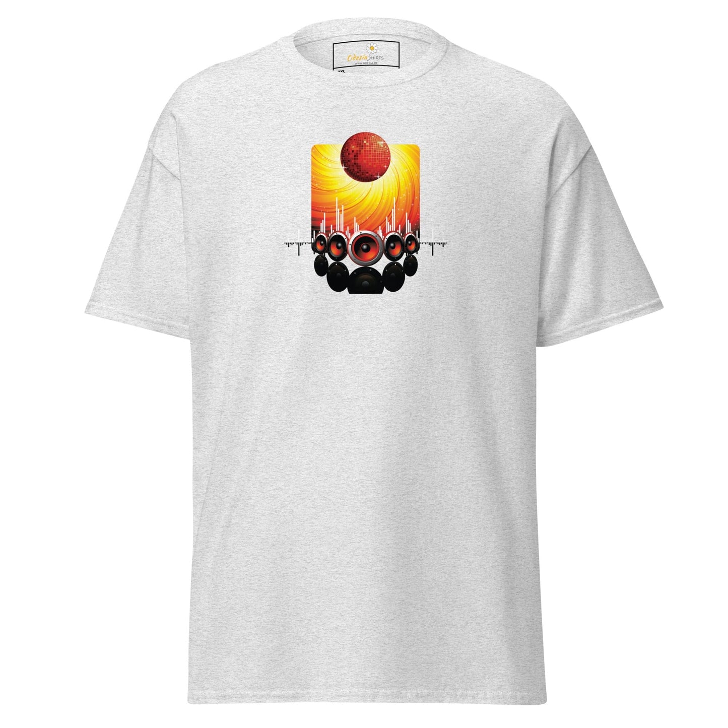 White T-shirt with graphic print for Men and Women in 2XL to 5XL size ranges
