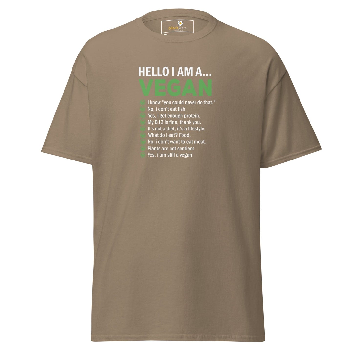T-shirt Design Tee • Men / Women • [2xl-5xl] - Brown Savana / 2xl