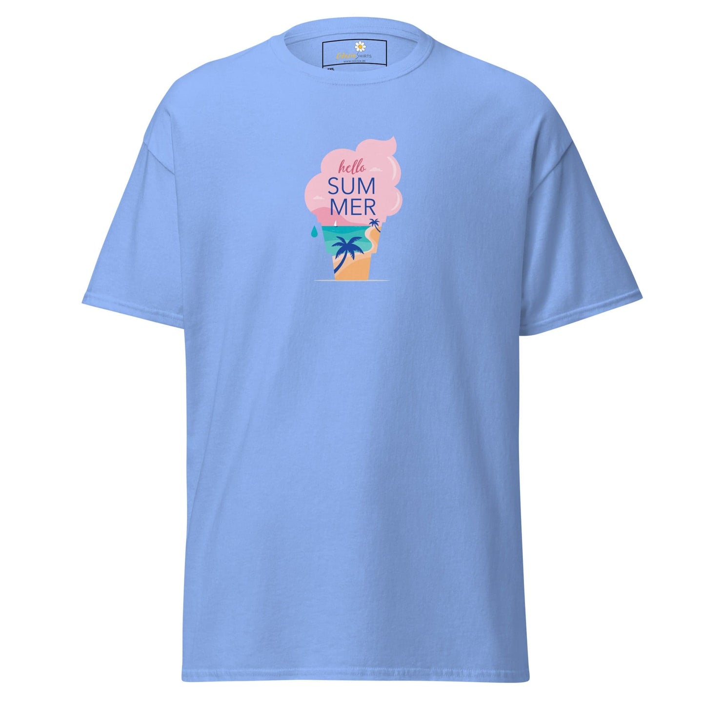 T-shirt Design Tee • Men / Women • [2xl-5xl] - Carolina Blue / 2xl