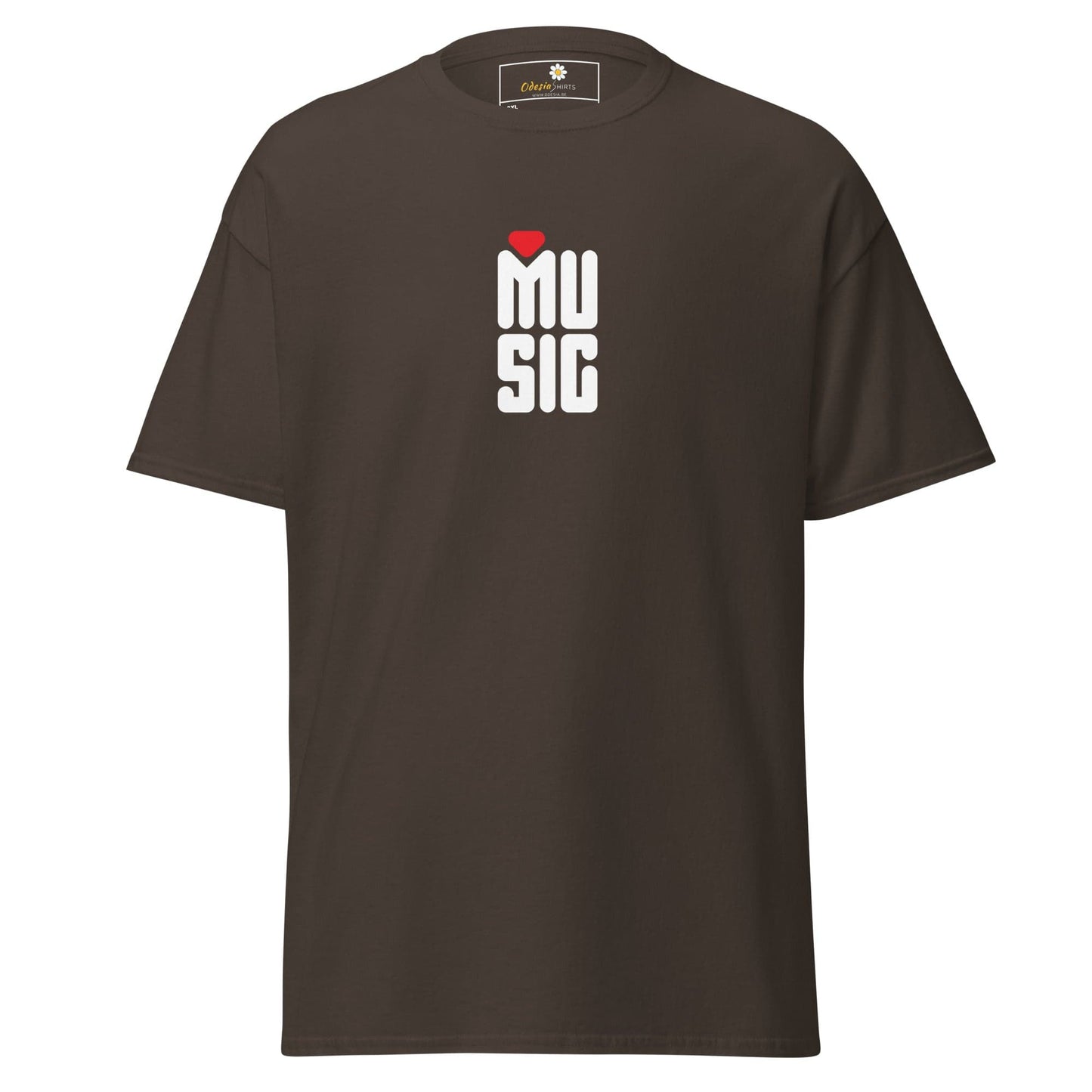 T-shirt Design Tee • Men / Women • [2xl-5xl] - Dark Chocolate / 2xl