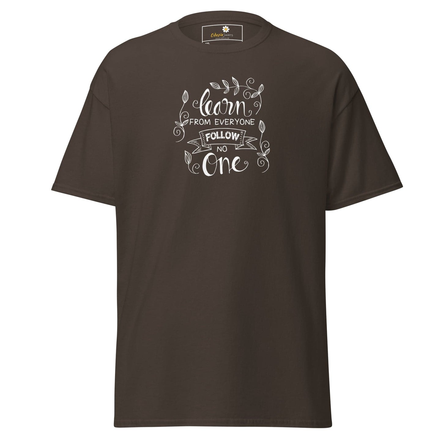 T-shirt Design Tee • Men / Women • [2xl-5xl] - Dark Chocolate / 2xl