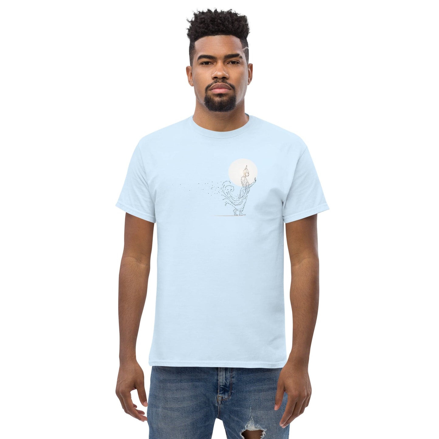 T-shirt Design Tee • Men / Women • [2xl-5xl] - Light Blue / 2xl