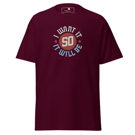 T-shirt Design Tee • Men / Women • [2xl-5xl] - Maroon / 2xl