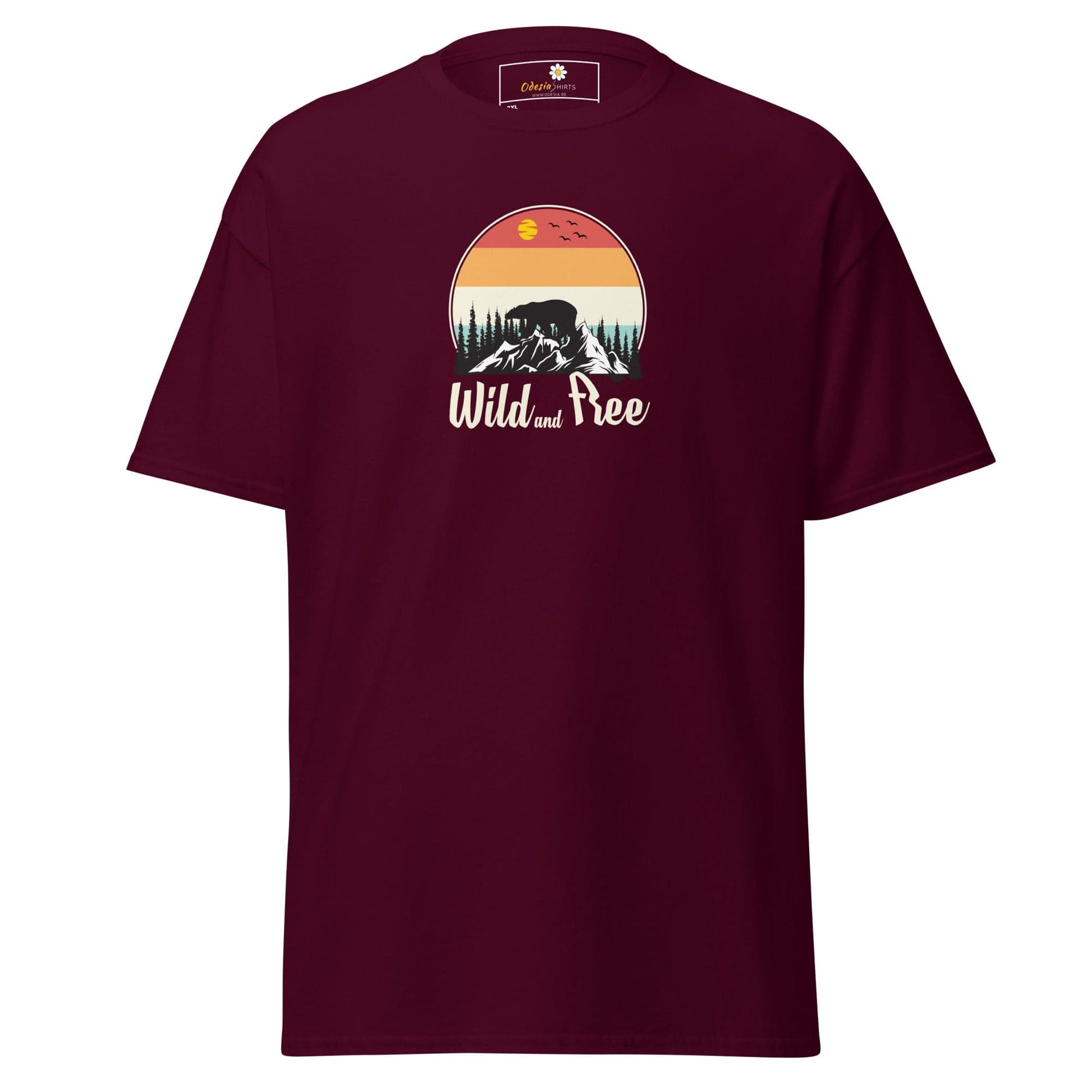 T-shirt Design Tee • Men / Women • [2xl-5xl] - Maroon / 2xl