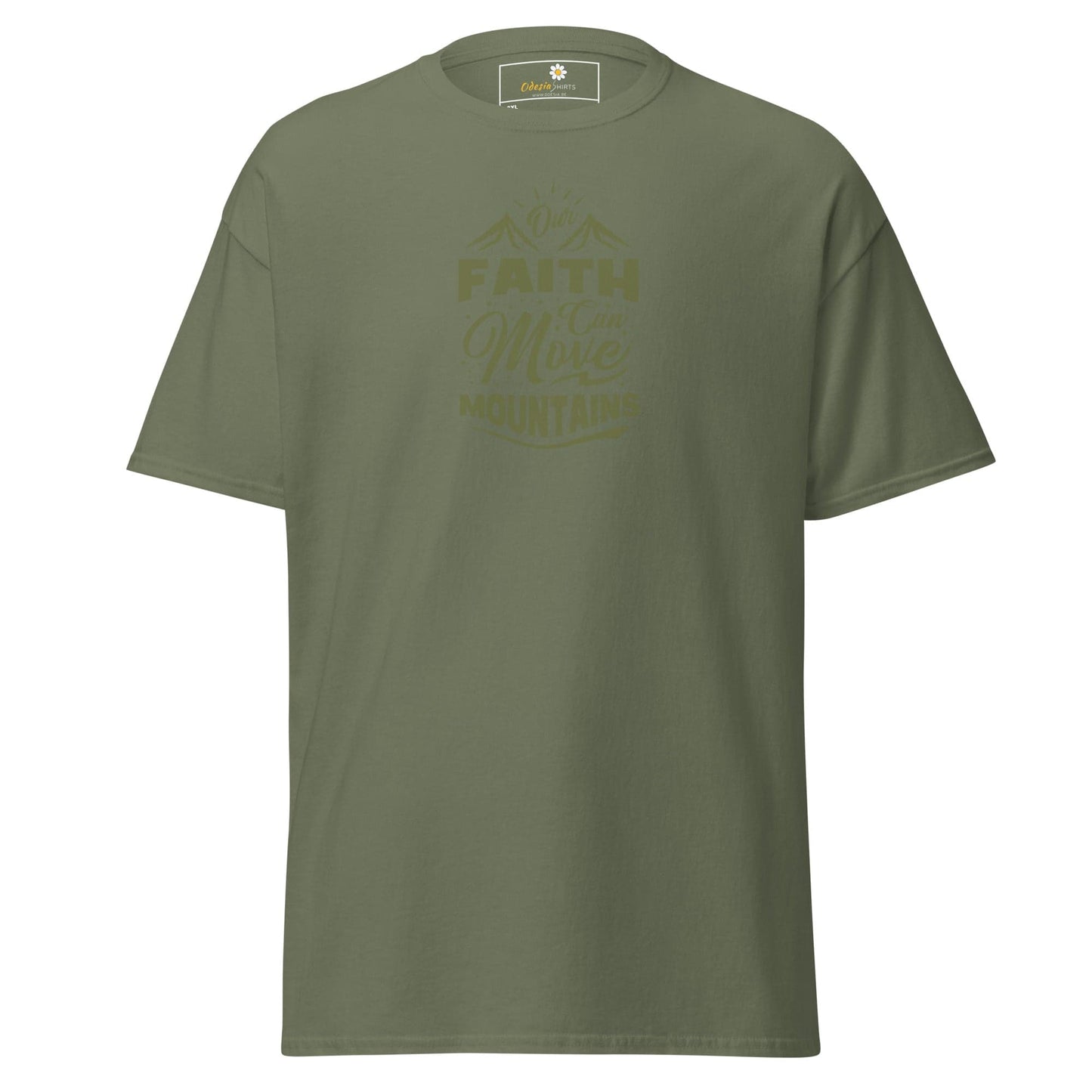 T-shirt Design Tee • Men / Women • [2xl-5xl] - Military Green / 2xl