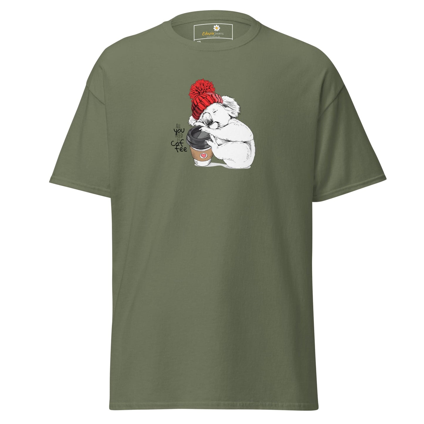 T-shirt Design Tee • Men / Women • [2xl-5xl] - Military Green / 2xl