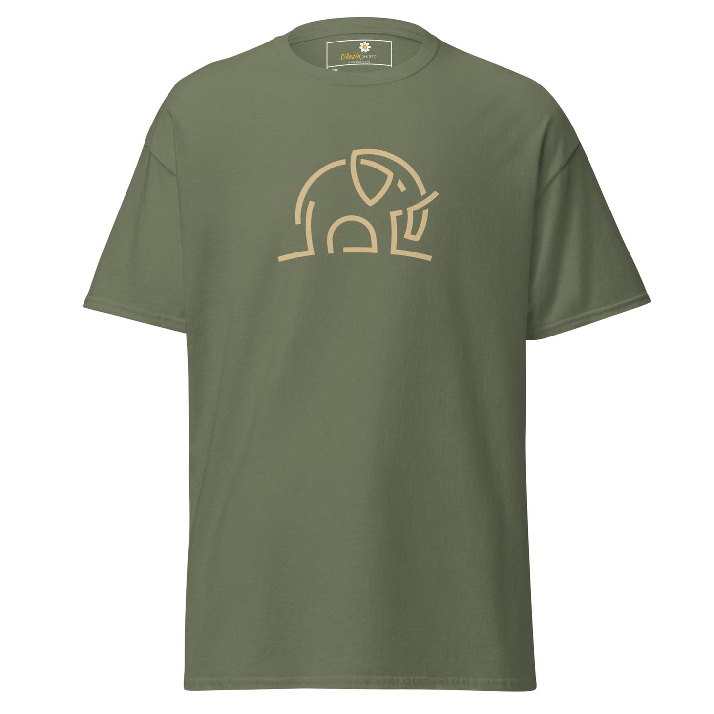 T-shirt Design Tee • Men / Women • [2xl-5xl] - Military Green / 2xl