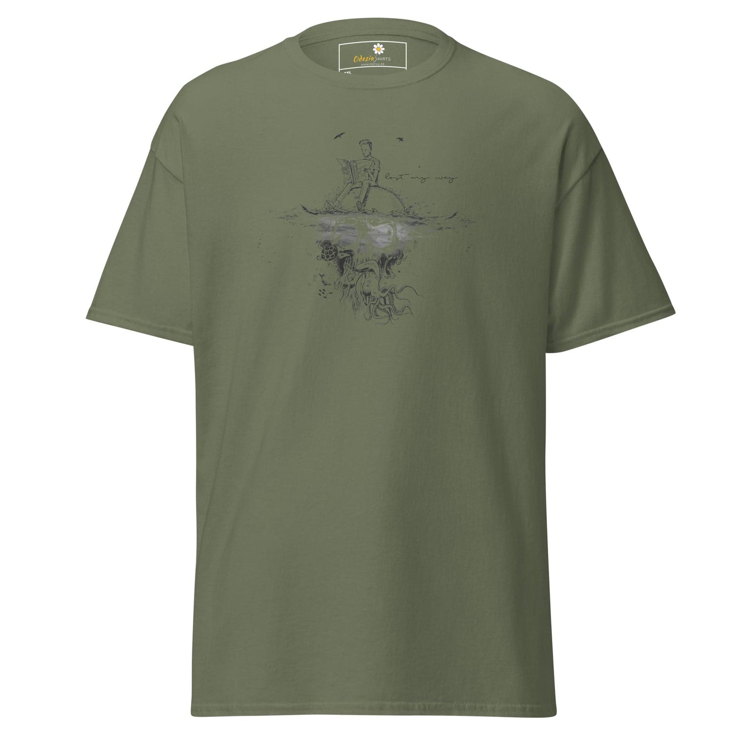 T-shirt Design Tee • Men / Women • [2xl-5xl] - Military Green / 2xl