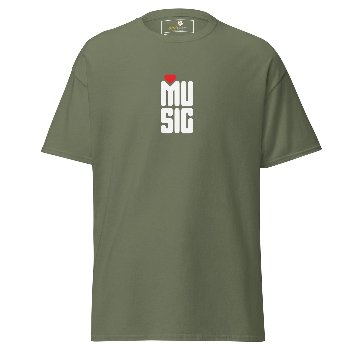 T-shirt Design Tee • Men / Women • [2xl-5xl] - Military Green / 2xl