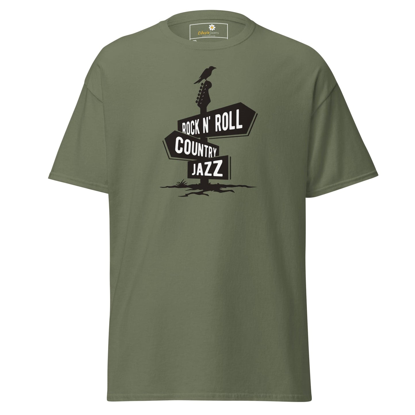T-shirt Design Tee • Men / Women • [2xl-5xl] - Military Green / 2xl