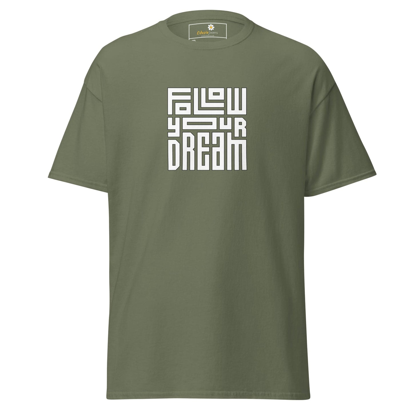 T-shirt Design Tee • Men / Women • [2xl-5xl] - Military Green / 2xl