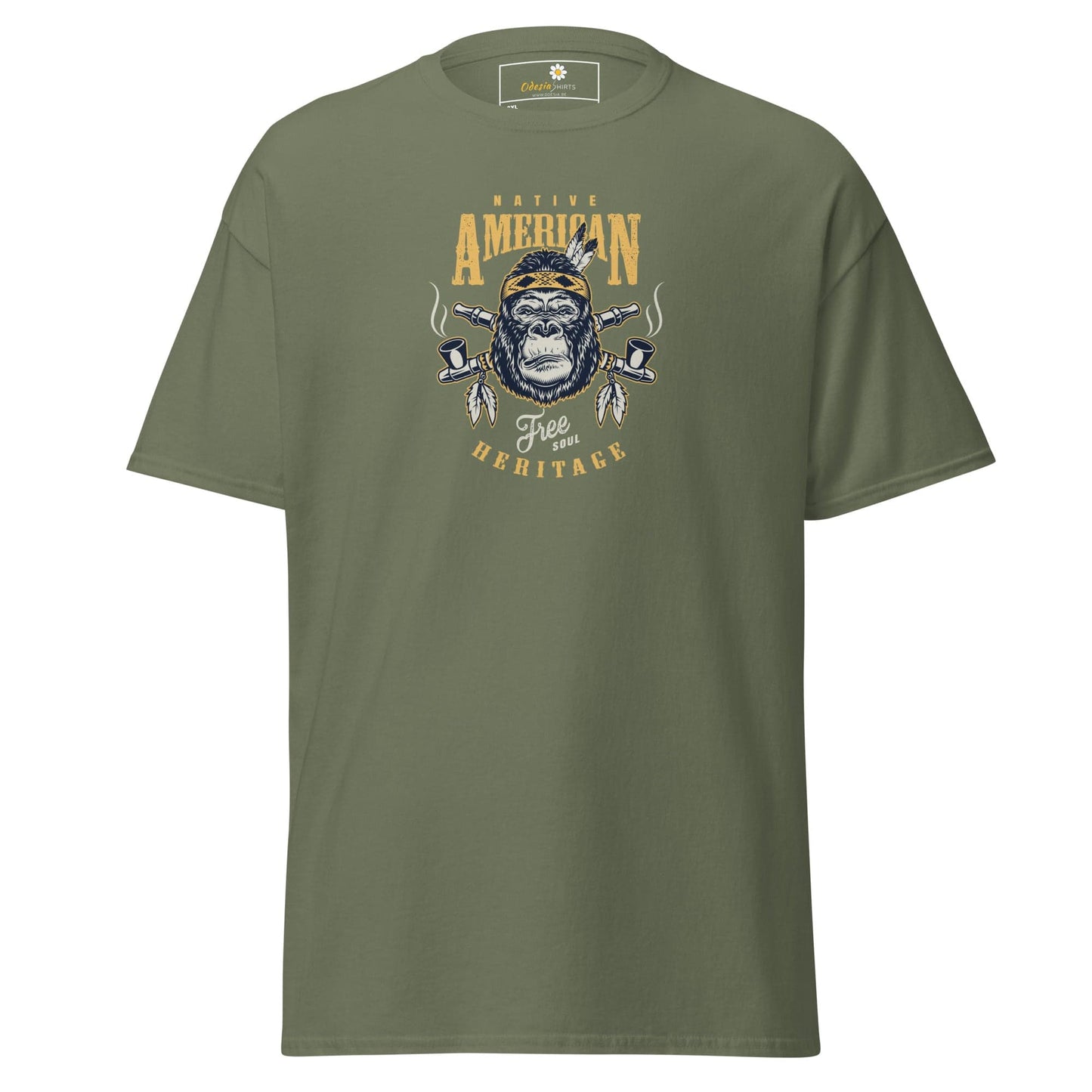 T-shirt Design Tee • Men / Women • [2xl-5xl] - Military Green / 2xl