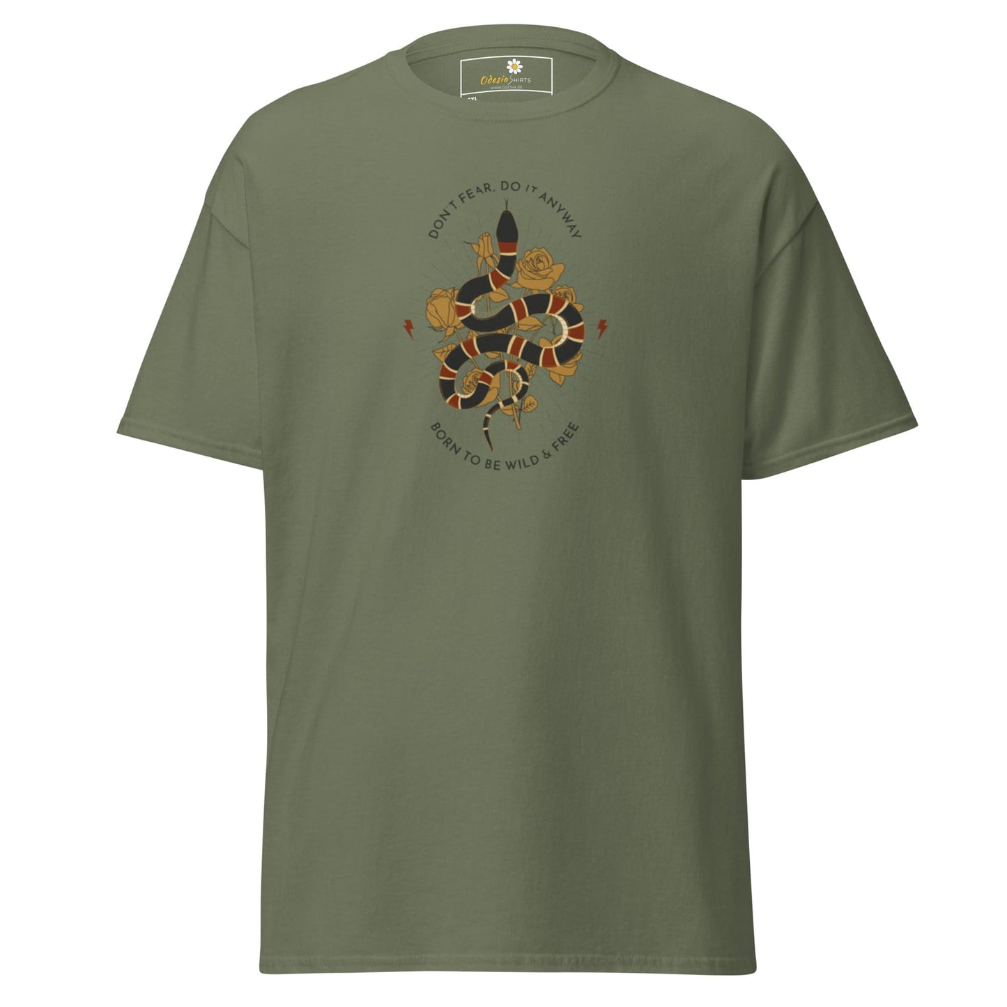 T-shirt Design Tee • Men / Women • [2xl-5xl] - Military Green / 2xl