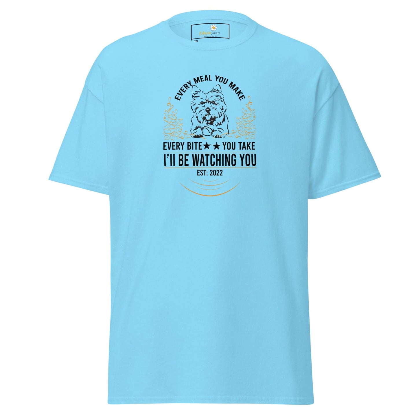 T-shirt Design Tee • Men / Women • [2xl-5xl] - Sky / 2xl