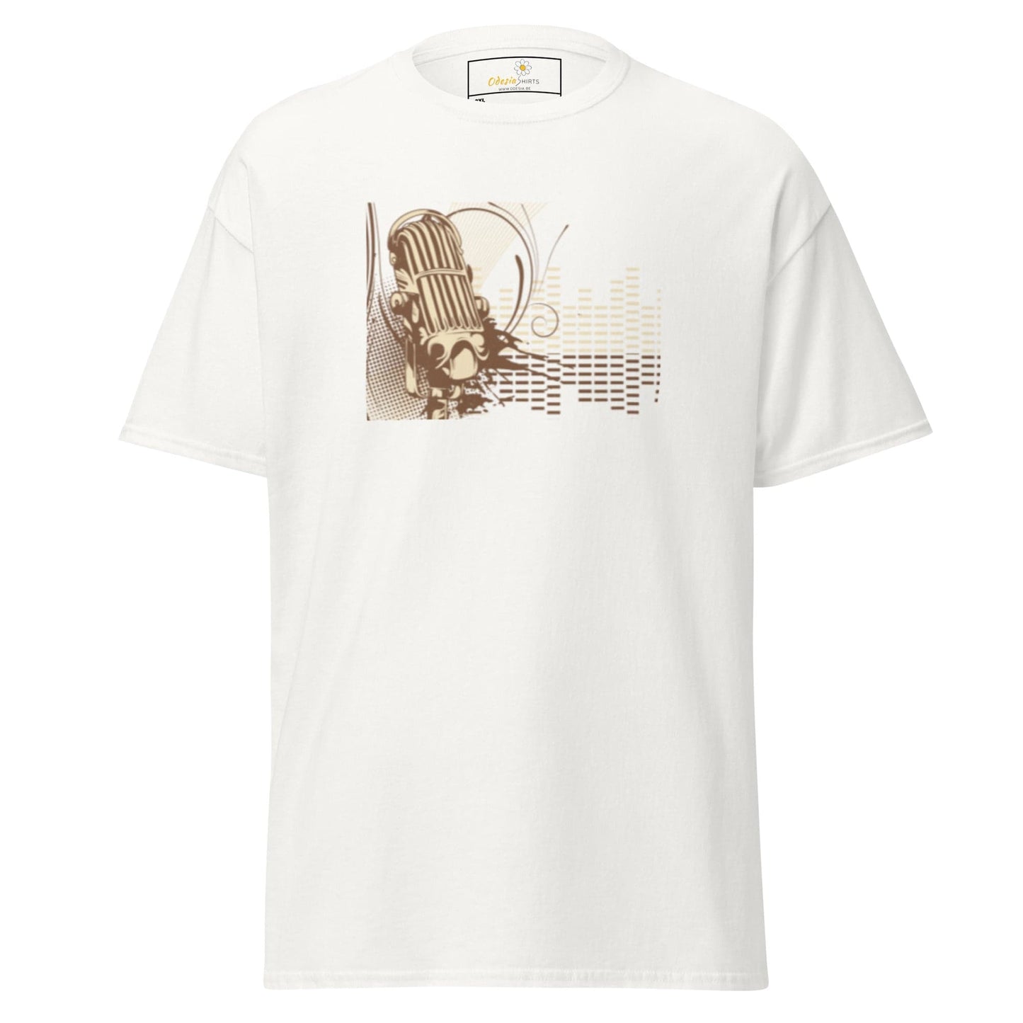 White graphic T-shirt for Men and Women in 2XL to 5XL size from T-SHIRT DESIGN TEE collection